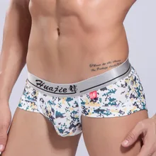 Мужское нижнее белье оптом импортные товары хлопок печать U выпуклая сумка широкий пояс производители боксеры