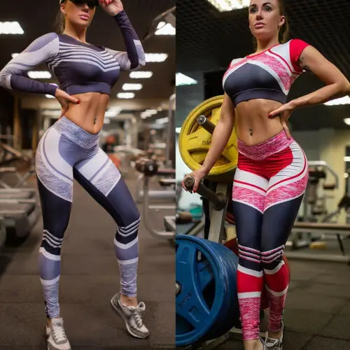 

2019 New Hot Summer Sexy Fashion Girls Female Lady Women High Waist Yoga Fitness Leggings Running Gym Scrunch Trousers