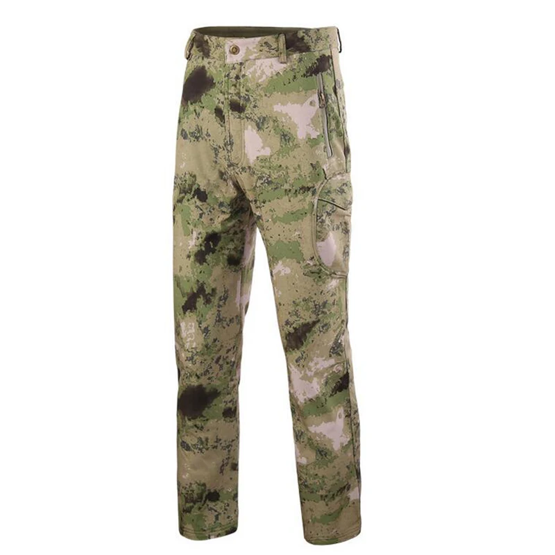 

CKAHSBI Military Trousers Outdoor Camouflage Pants Winter Climbing Trousers Hunting Men Army Thick Trekking Camping Hiking Pants