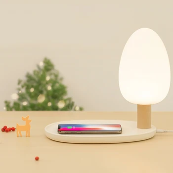 

Desk Lamp with Wireless Charger, USB Charging, 3 Brightness, Adjustable Table Lamp for Office, Bedroom or Dorm