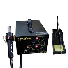 TAIKD952 паяльная станция быстрого нагрева электронный сварочный Утюг новая версия цифровая литиевая батарея паяльник