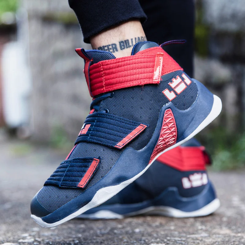 Piso de hormigón de alta de Baloncesto al aire libre Zapatos de los hombres de los niños barato par adulto James Harden Cool Zapatillas Zapatos de Baloncesto negro caliente