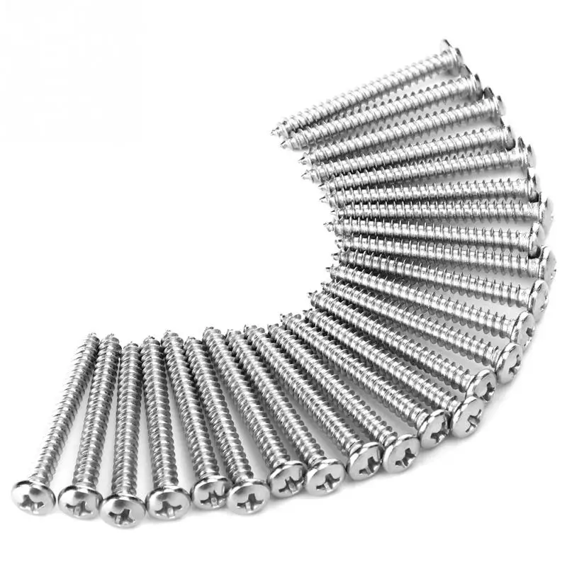 Buy 200Pcs/Set M4 Stainless Steel Cross Self Tapping