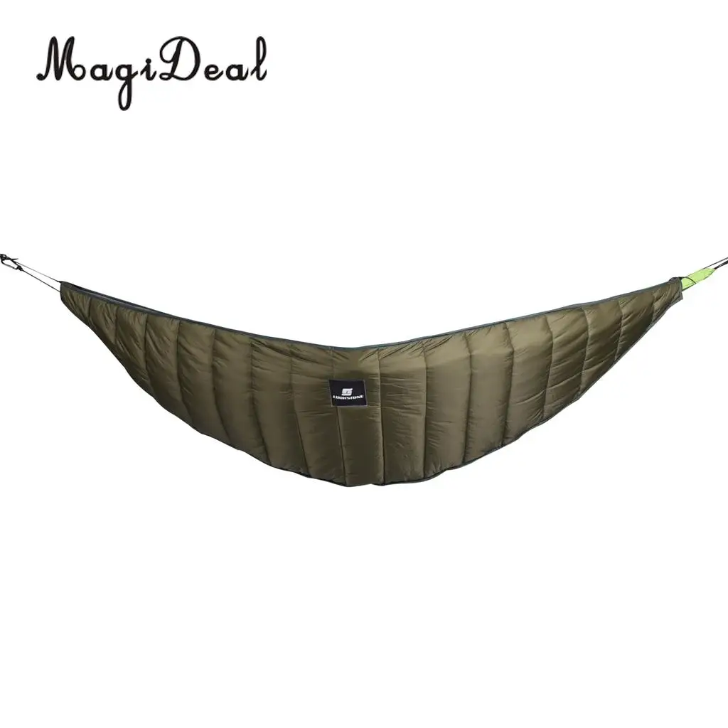 MagiDeal Outdoor Full Length Hammock Underquilt Ultralight Winter Under Quilt Blanket for Camping Hiking Backyard Accessories