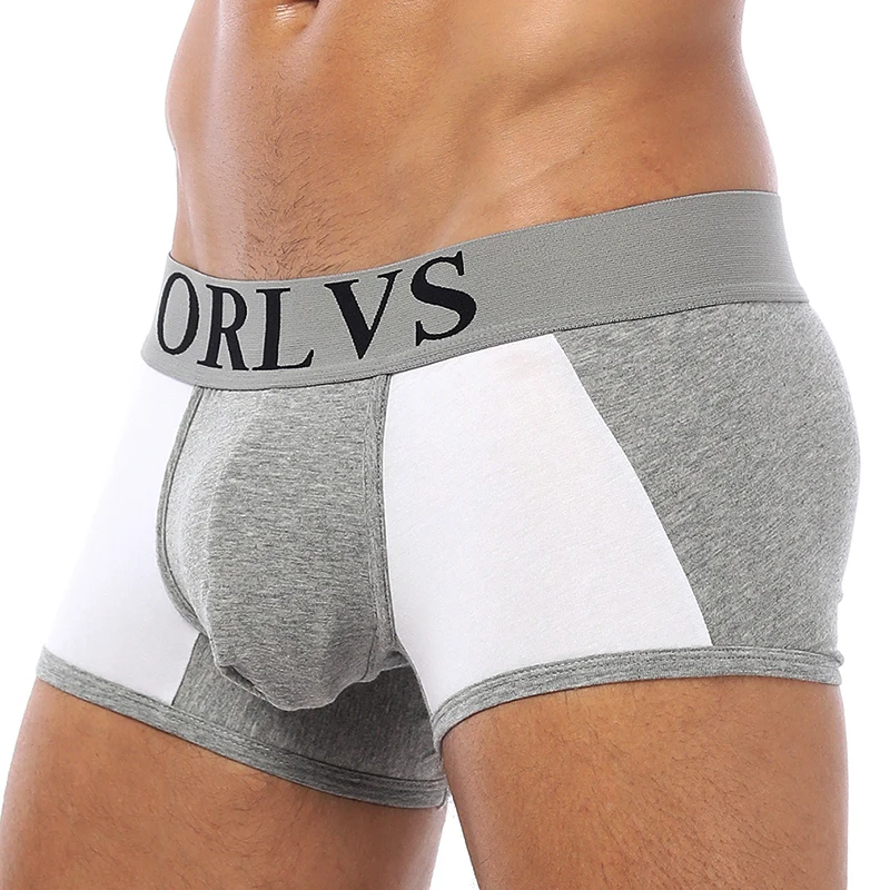 

2019 New Boxer Men Underwear Sexy Cotton Print Boxershort 3D Pouch Design Men Ropa Interior Shorts Man Underwear OR135