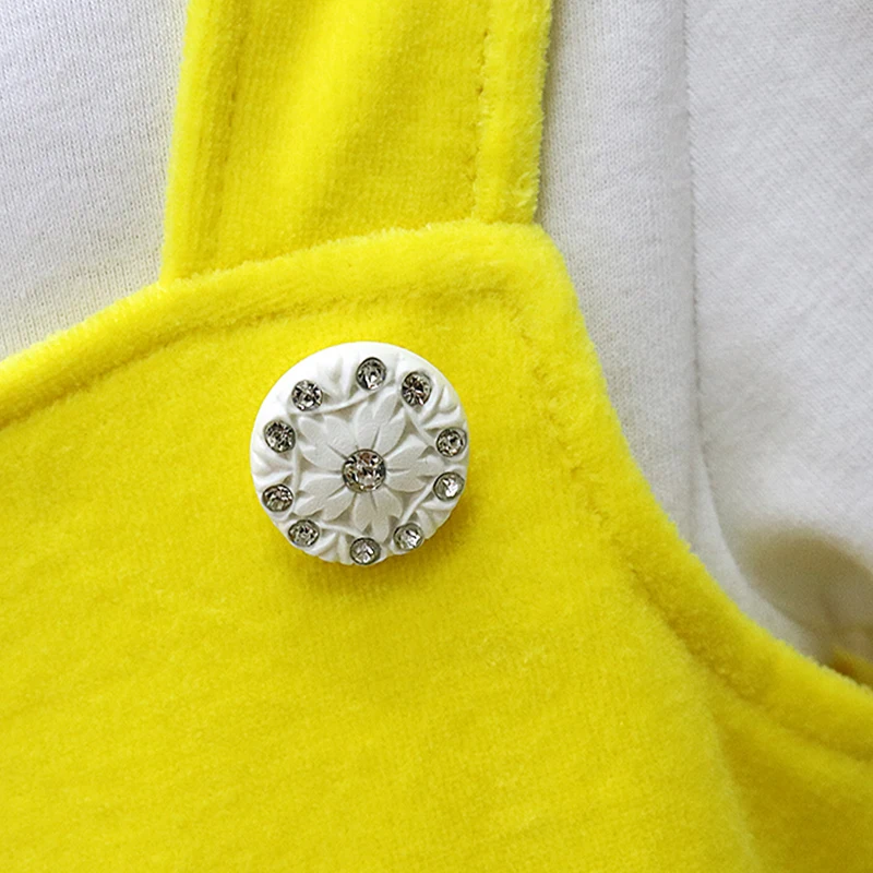Wenig Q baby prinzessin elegante kleider für 0-3 jahre alten mädchen Kinder 2 teile/satz 100% baumwolle langarm bluse + velours kleid