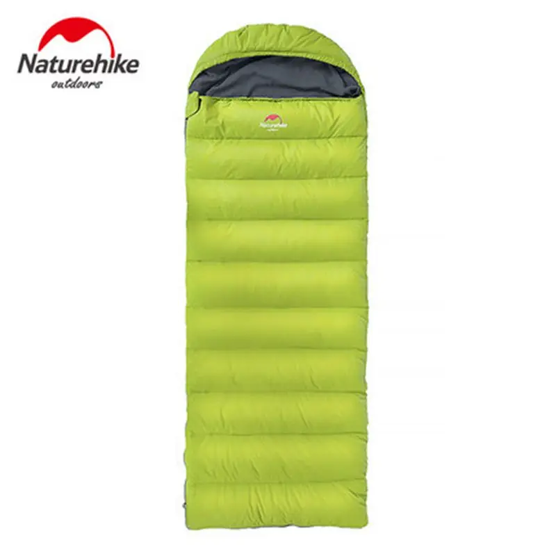 Naturehike White Duck Down Sleeping Bags Adult Portable Outdoor Splicing Waterproof Camping Hiking Sleeping Bag Winter