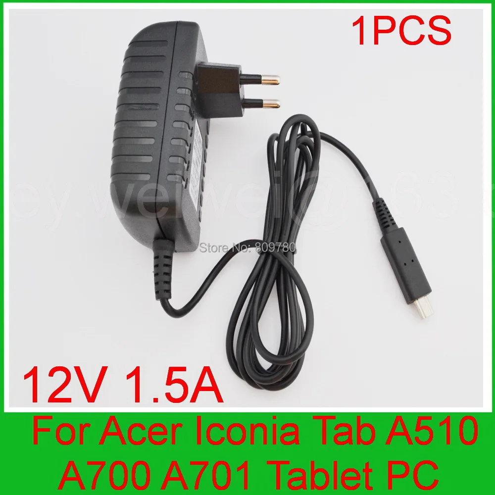 Зарядное устройство для планшетов Acer Iconia Tab A510 A700 A701 1 шт.|eu power plug|eu plug chargereu converter |