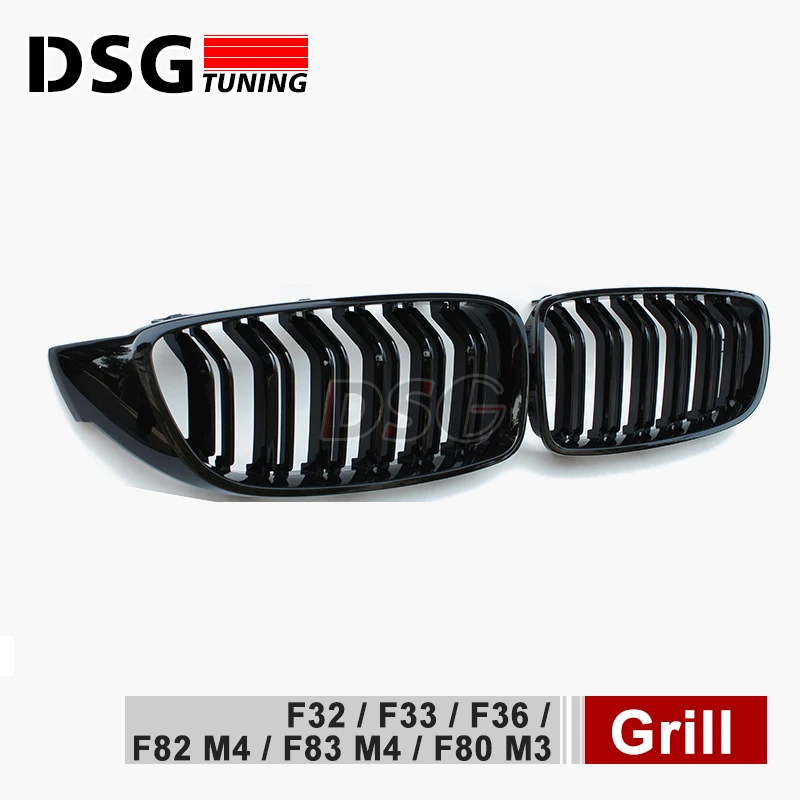 4 серии F32 F33 Передняя решетка ABS для BMW F36 F80 M3 F82 F83 M4 2 двери купе 420i 428i 435i 428d 420d 425d 430d 435d