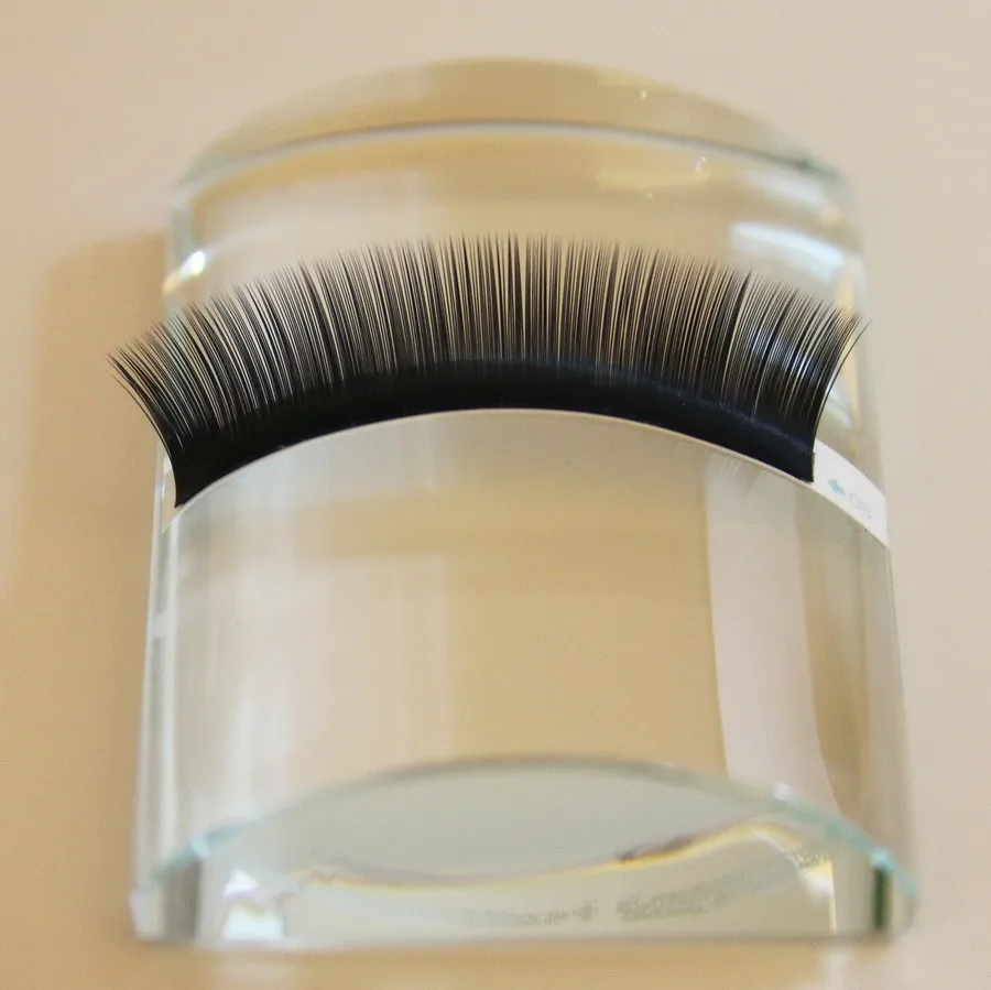 

Professional U Curved Crystal False Eyelash Stand Holder False Lashes Extension Adhesive Glue Pallet Tool