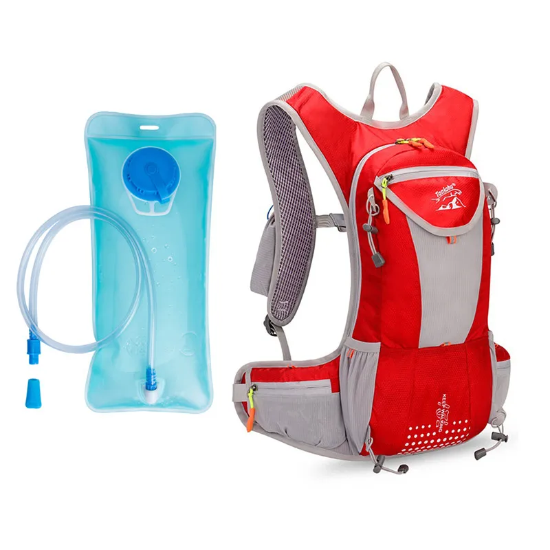 12L دراجة الظهر 2L المياه المثانة الترطيب حقيبة زينو mtb mochila الدراجة بولسا sacoche velo التزلج تشغيل الدراجات على ظهره