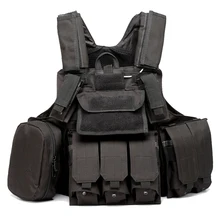 Тактический Жилет Molle Strike Plate Carrier Combat Armor Vest W/аксессуары сумки