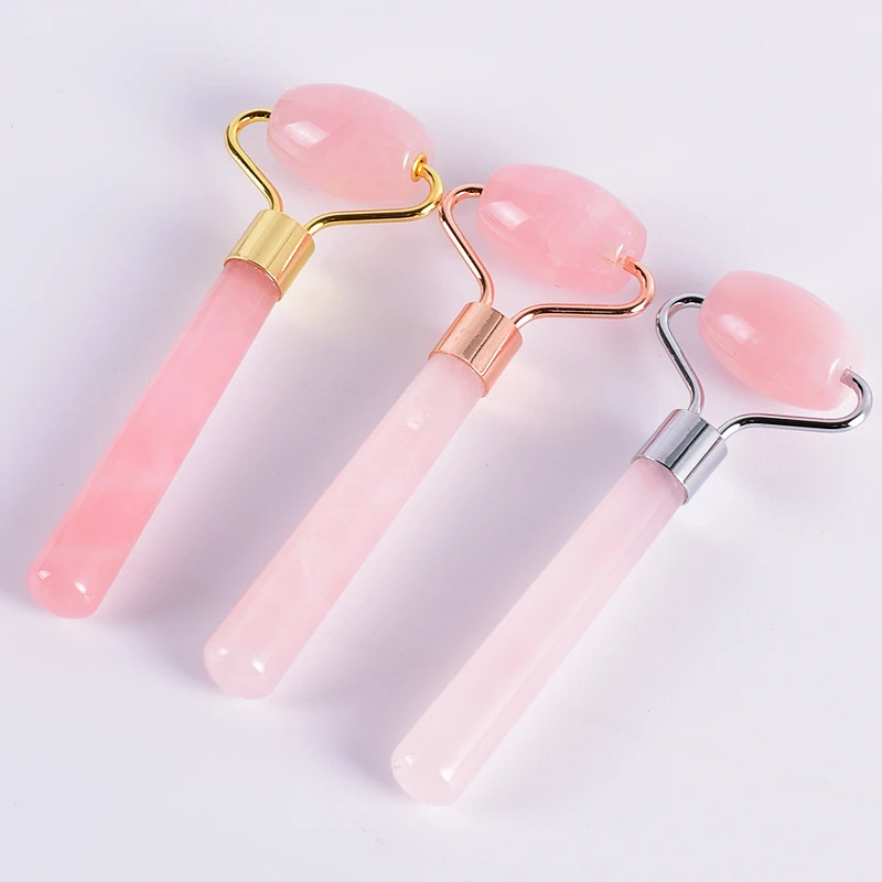 Купить Роллер Для Лица Розовый Кварц