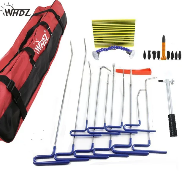 $US $163.71  Dent Removal Pdr Rod Tool Kit - Hail and Door Ding Repair Starter Set with Tap Down Dent Puller Aut