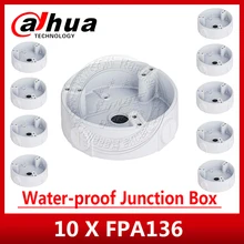 Экспресс 10 шт./лот Dahua PFA136 водонепроницаемый распределительная коробка для IPC-HDW4433C-A IPC-HDW4233C-A PoE камера видеонаблюдения