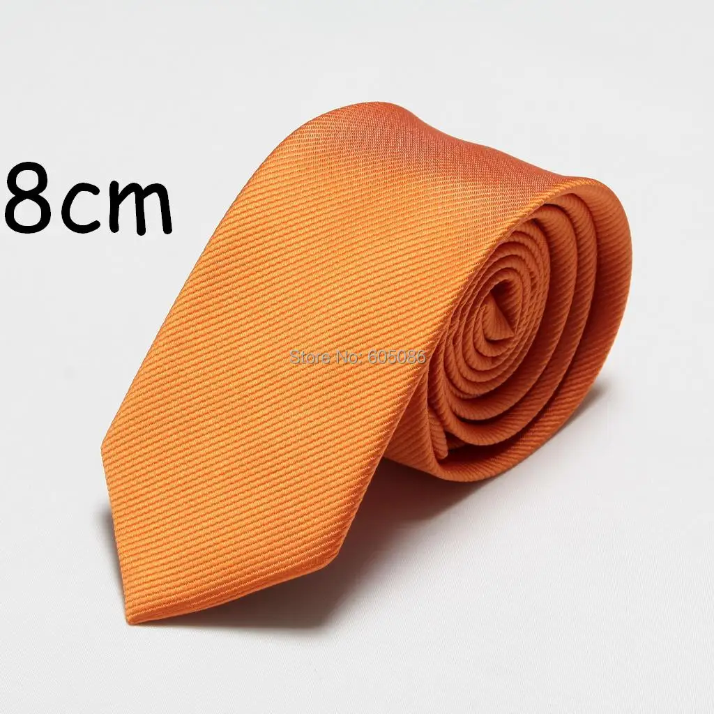 Мужские галстуки HOOYI однотонные из полиэстера ширина 8 см 2019|neck tie|neck ties for menties men |
