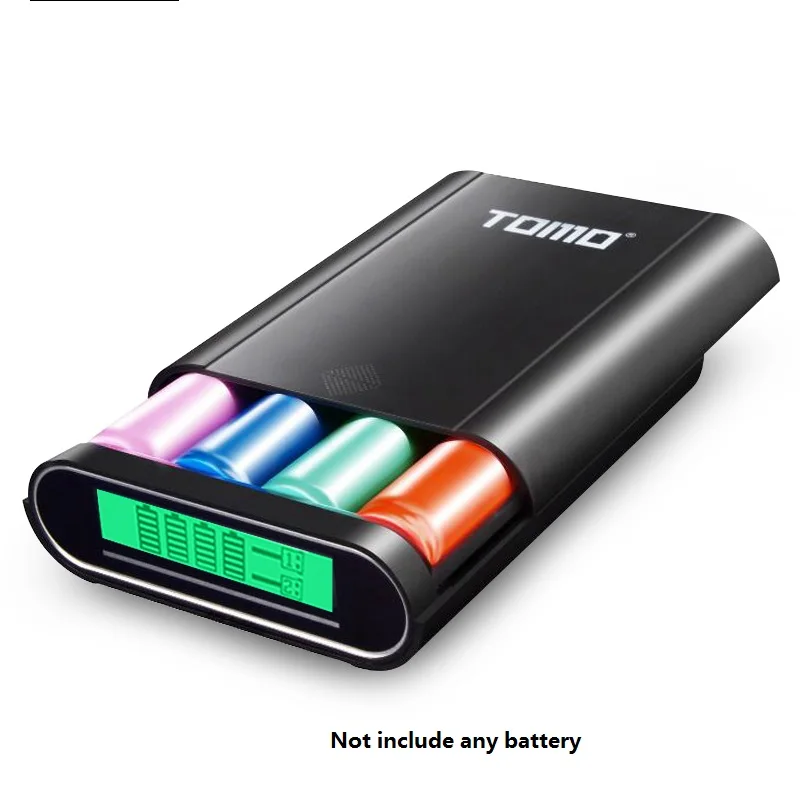 accessory DIY External Mobile Power Bank case smart LCD screen 4 x 18650 Li-ion Battery chargers USB intelligent battery charger accessory DIY External Mobile Power Bank case smart LCD screen 4 x 18650 Li-ion Battery chargers USB intelligent battery charger