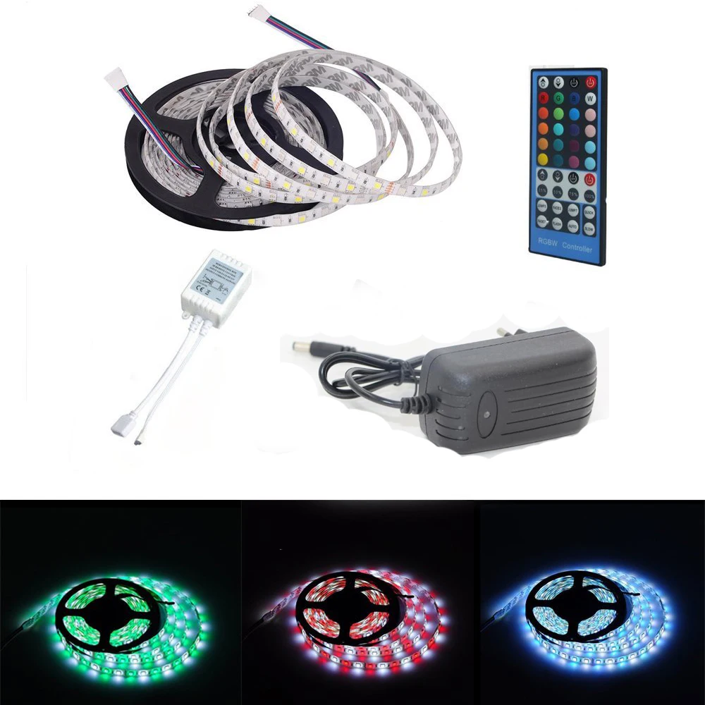 LED Rope Lights RGBW Light Strip Waterproof 5050 SMD 16.4 Feet 300 Leds