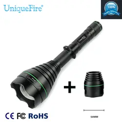 ИК светодиодный фонарик UniqueFire1508-67mm 940NM лампы факел + сменный 50 мм объектив для Охота Бесплатная доставка