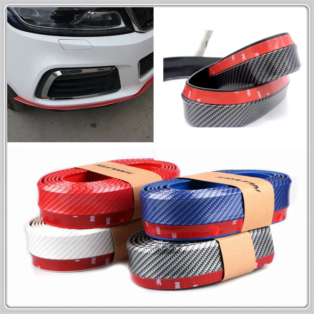 

Car Rubber Bumper Strip 2.5m Front Lip Trunk for Chevrolet Trailblazer Onix Tru Orlando Code Captiva Aveo Sail