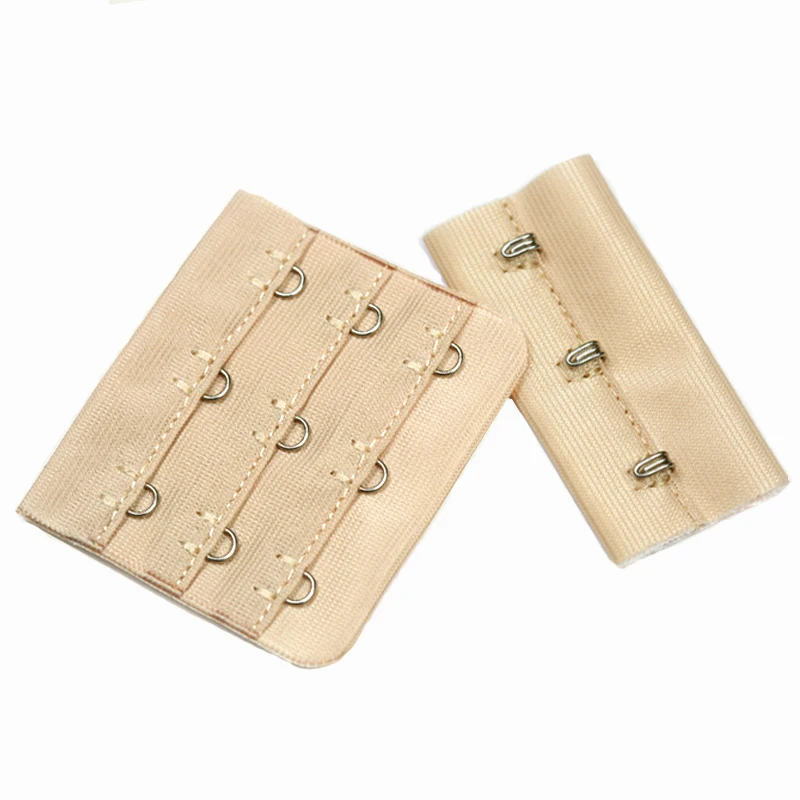 2 Pieces/pack Underwear Hook 3 Rows 3 Buckles Bra Underwear Accessories