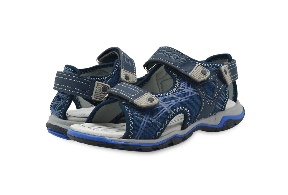 Apakowa/Летняя детская обувь; брендовые пляжные сандалии с открытым носком для мальчиков; ортопедические сандалии для мальчиков; европейские размеры 27-32
