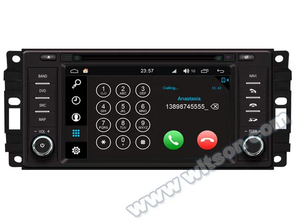 Best 6.2" Android 8.0 OS Car DVD Multimedia Navigation GPS Radio for Jeep Commander 2006-2010 & Compass 2010-2013 & Liberty 2007-2012 5