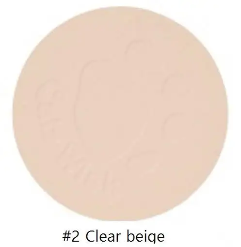 TONY MOLY Cats Wink Clear Pact 11 г натуральная пудра для лица Минеральная основа контроль над маслом Осветляющий отбеливающий консилер макияж - Цвет: 02 Clear Beige