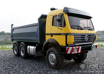 

LESU Bz 6*6 Full Drive Metal Hydraulic Dumper 1/14 RC Truck Model Car Motor ESC Tmy TH02021