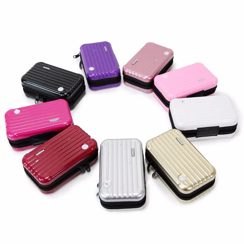 الأمتعة تصميم سفر التجميل حقائب ماكياج المنظم حالة فرش أحمر الشفاه أدوات الزينة صندوق تخزين جديد