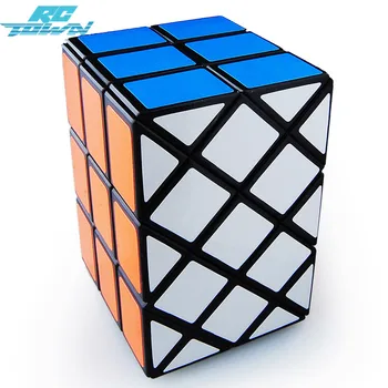 

RCtown Strange-shape Magic Magic Cube Professional Speed Puzzle Cubes Cubo Magico Double Fish Cube Learning Educationalzk25