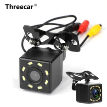 Auto Videocamera vista posteriore Universale 12 LED di Visione Notturna di Sostegno di Parcheggio della Macchina Fotografica D’inversione Impermeabile 170 HD Ampio Angolo di Immagine a Colori