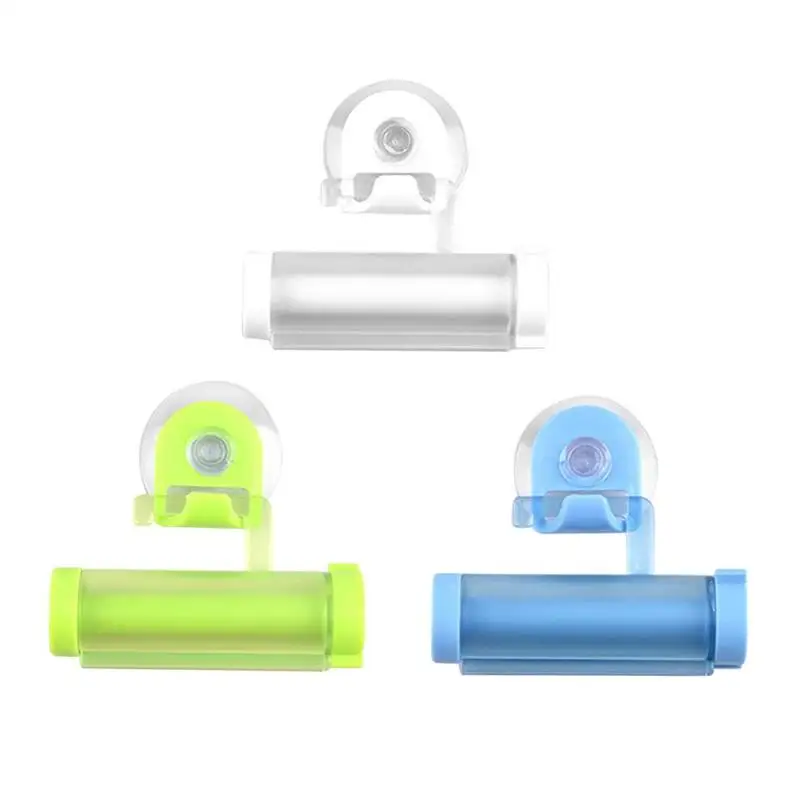 Toothpaste Squeezer Rolling Dispenser Tube Sucker Holder Dental Cream Home Bathroom Accessories Manual Syringe Gun Dispenser