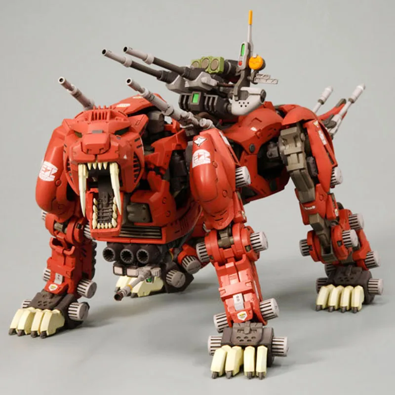 Собранная Модель Gundam 1/72 BT ZOIDS Оригинальная фигурка ZERO/FUZORS/Genesis Saber Tiger JS006|Игровые