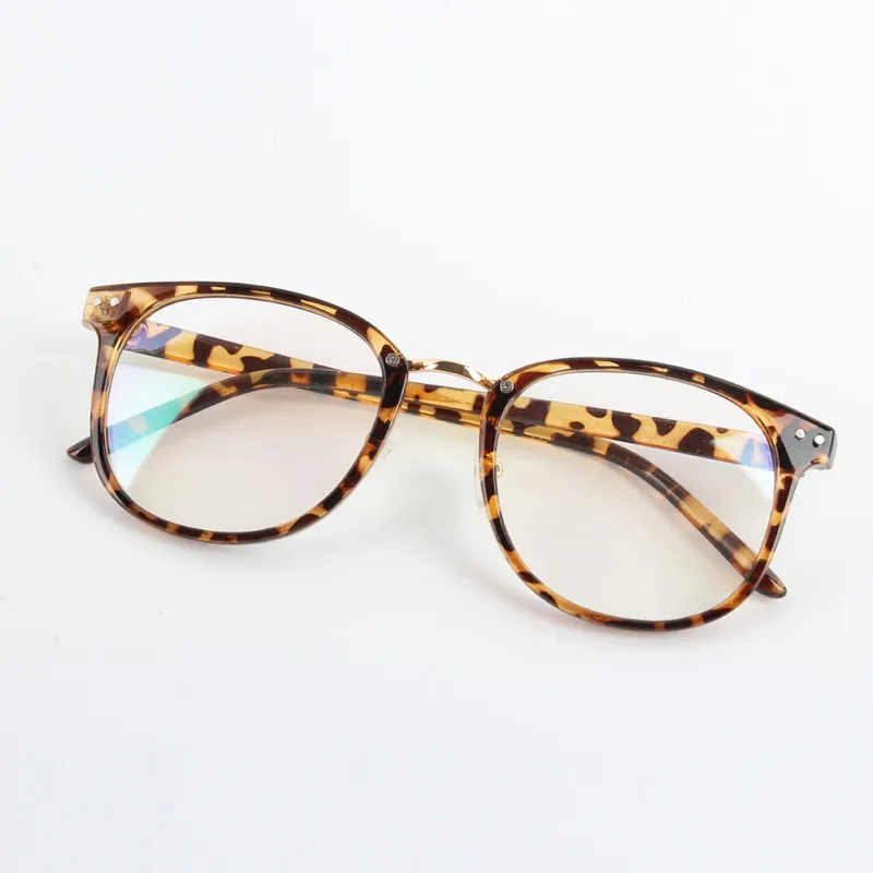 

Unisex Fashion Tide Optical Glasses Round Frame Eyewear Eyeglasses Transparent Glass 4 Colors PY6