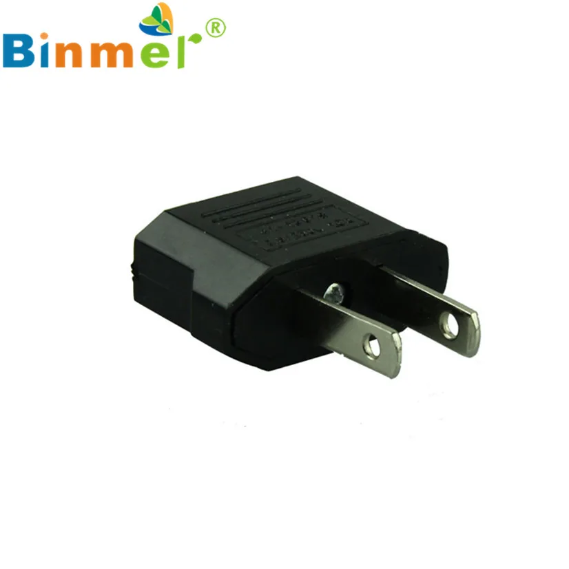 

Factory Price Binmer New Voberry 2pcs European to American Outlet Plug Adapter EU to US Adapter Nov1 Drop Shipping