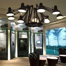 Morden 9 головок E27 светодиодный подвесной светильник для гостиной подвесные светильники