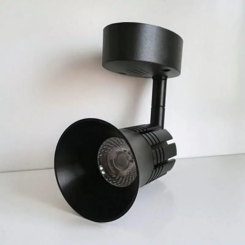 Faixa de Luz Loja de Roupas Parede de Led Novo Cree Shell Montado Teto Holofotes Pista 12w Cob 11 Iluminação do percurso