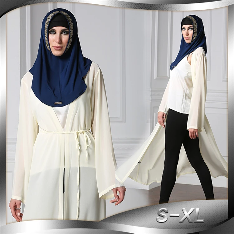 Новый пакистанской мусульманской женщины в Саудовской Аравии Платье Халаты кардиган 7a83