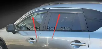 

FIT FOR MAZDA CX-5 CX5 2013 2014 2015 2016 SIDE WINDOW RAIN DEFLECTORS GUARD VISOR WEATHERSHIELDS DOOR WIND SHADE ACCESSORIES