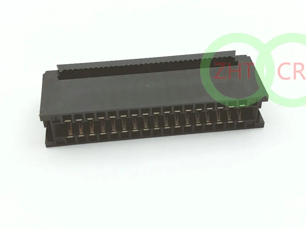 50PCS 34 Pin 2.54 pitch Card Edge Female Crimp IDC Connector for Flat Ribbon Cable adapter