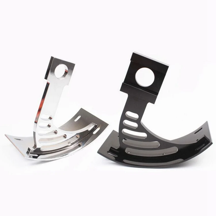 

Side Mount Tag curved License Plate Bracket For KTM 390 Chrome Black