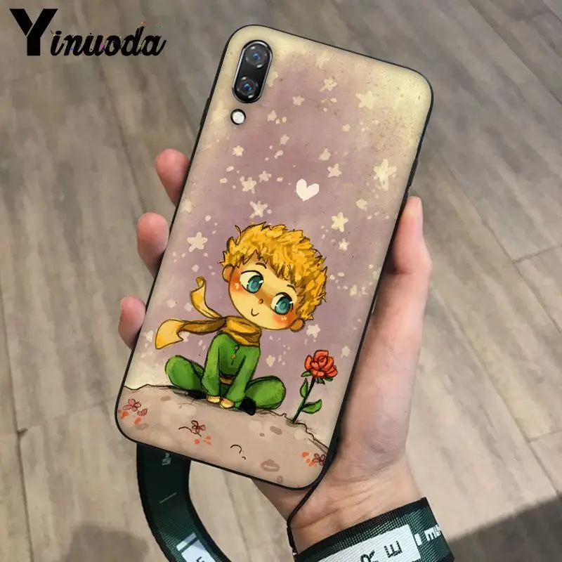 Cute little prince fox elephant rose