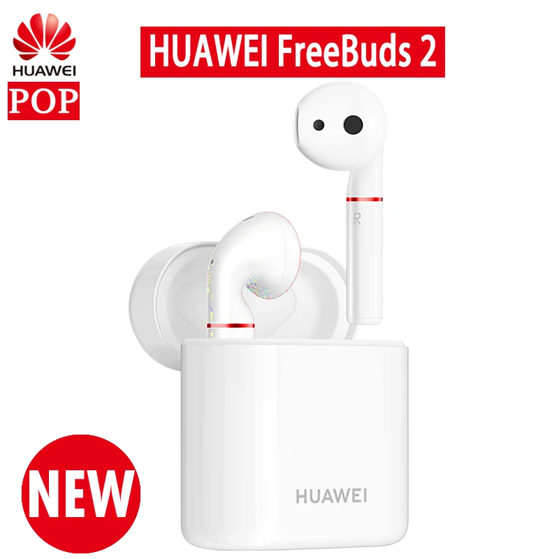 

HUAWEI FreeBuds 2 FreeBuds 2 Pro Bluetooth 5.0 Wireless Earphone with Mic Music Touch Waterproof Headset Handfree Dynamic Type C