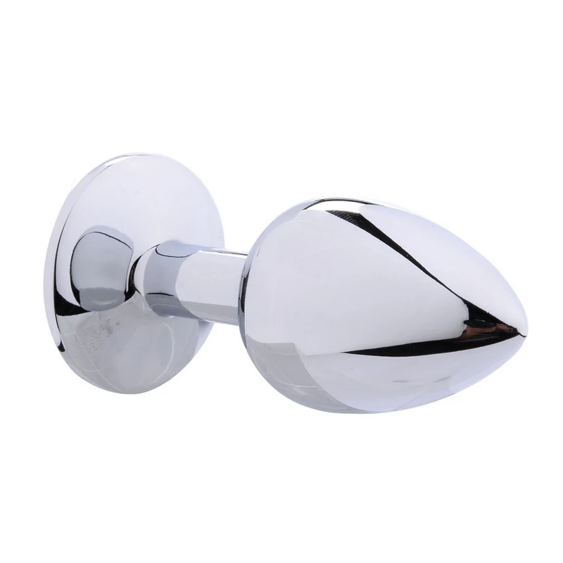 3 Size Multicolor Metal Anal Sex Toys For Women & Men, Anal Butt Plugs & Crystal Jewelry, Booty Beads,Anal Tube, Sex Products (5)