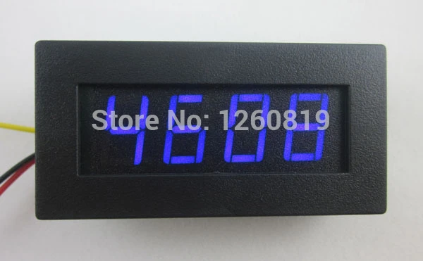 Red LED Motor Tachometer Speed Measure Meter panel with Ratio 5-9999 RPM display Red LED Motor Tachometer Speed Measure Meter panel with Ratio 5-9999 RPM display