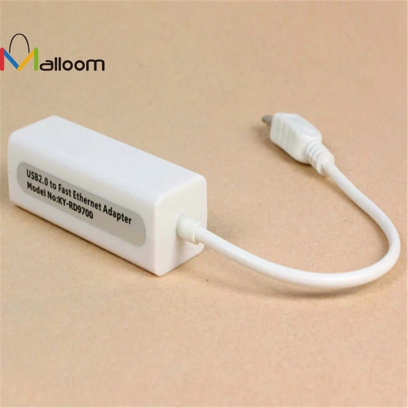 Malloom Новое поступление Высокое Скорость Micro 5pin USB к RJ45 10/100M Gigabit Ethernet сетевой адаптер для samsungtable ПК