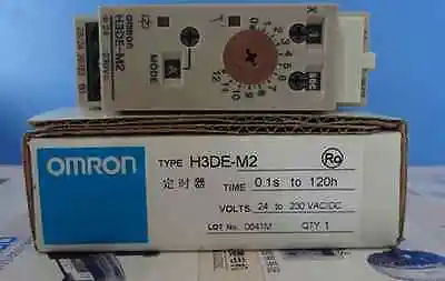 

DHL/EMS 2pcs NEW for OM-RON Time Relay H3DE-M2 24-230V -D1