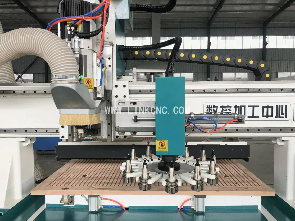 3d гравировка 3 оси деревообрабатывающая дверь мебель atc инструмент changer cnc