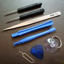 Elenxs ограниченный чехол Ferramentas ручные инструменты 8 в 1 Набор инструментов для ремонта Iphone 3g 4 4g 4S 5 точечная фигурная отвертка